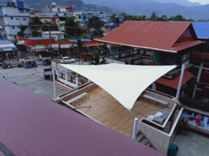 Tensile Awning Canopy Structure